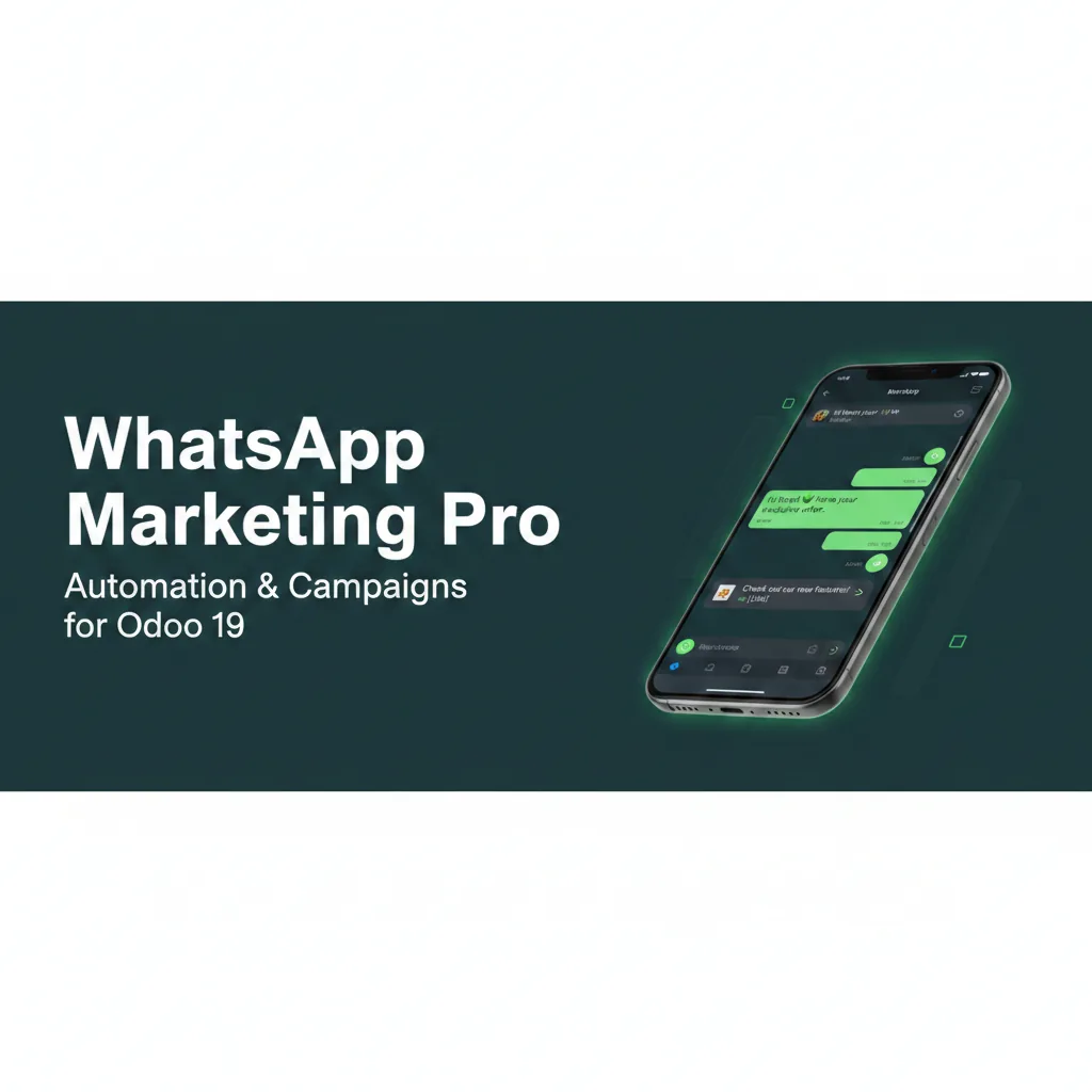 WhatsApp Marketing Basic | Notificaciones y Difusión Odoo 19