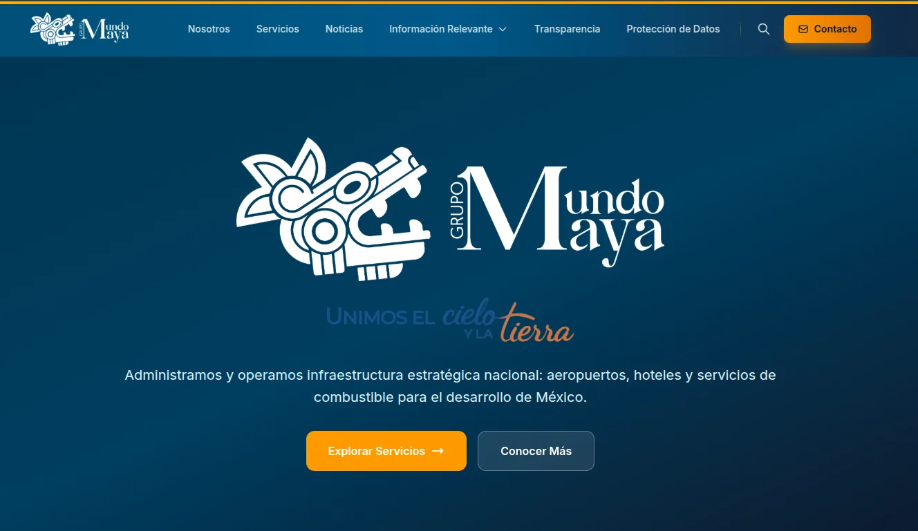 Grupo Mundo Maya - Sitio Web Corporativo